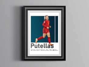 Alexia Putellas Poster, Women's Football Art Print Sport Poster 1557877312