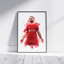 Alexis Mac Allister - 202324 - Home Kit - Football Poster - Football Print 1525201163