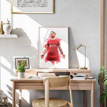 Alexis Mac Allister - 202324 - Home Kit - Football Poster - Football Print 1525201163