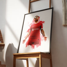 Alexis Mac Allister - 202324 - Home Kit - Football Poster - Football Print 1525201163
