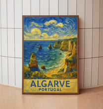 Algarve Portugal Travel Print, Algarve Coast Poster Print, Portugal Coastal Wall Art, Algarve Coast Wall Decor, Portugal Coast