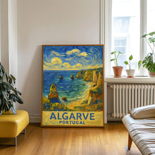 Algarve Portugal Travel Print, Algarve Coast Poster Print, Portugal Coastal Wall Art, Algarve Coast Wall Decor, Portugal Coast