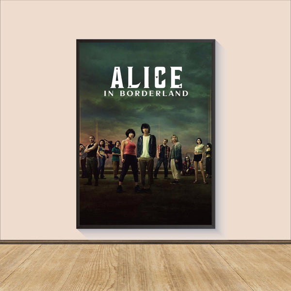 Alice in Borderland Canvas Poster Print, Movie Wall Art 1586697764
