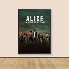 Alice in Borderland Canvas Poster Print, Movie Wall Art 1586697764