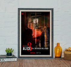 Alice in Borderland Season 3 Poster Japanese Movie Canvas Art 4331918738