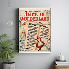 Alice in Wonderland 1933Poster Art Print Movie Posters Gift for Movie lovers 1