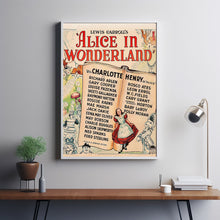 Alice in Wonderland 1933Poster Art Print Movie Posters Gift for Movie lovers 1
