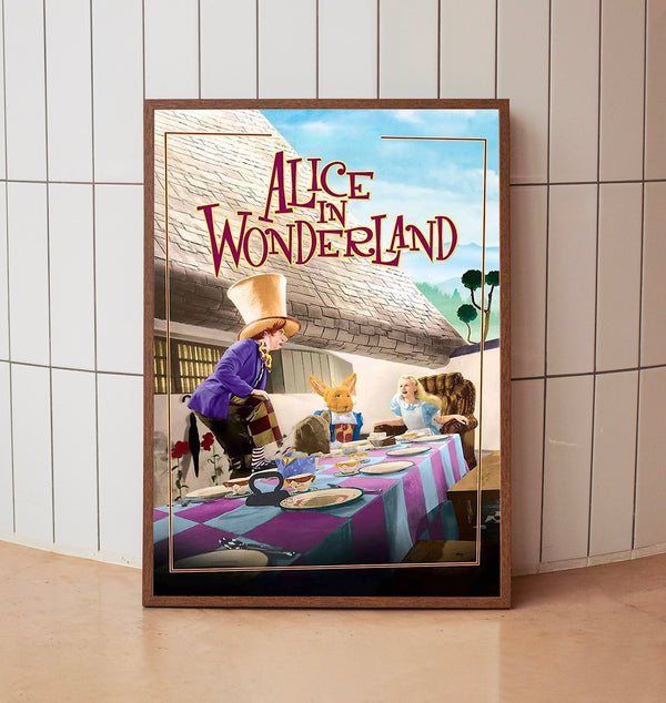 Alice in Wonderland 1933Poster Art Print Movie Posters Gift for Movie lovers 2