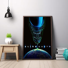 Alien Earth 2025 Movie Poster Classic Sci-Fi Canvas Art 4351727650