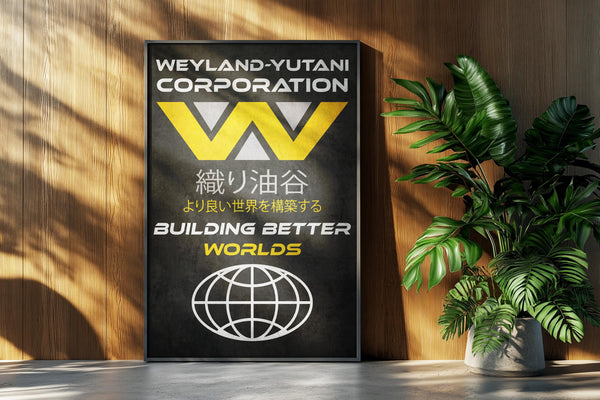 Alien Movie Poster Weyland Yutani Retro Ad Home Decor Wall Art Print Gift 1173081635