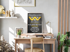 Alien Movie Poster Weyland Yutani Retro Ad Home Decor Wall Art Print Gift 1173081635