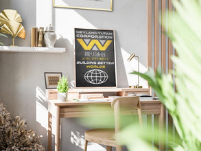 Alien Movie Poster Weyland Yutani Retro Ad Home Decor Wall Art Print Gift 1173081635