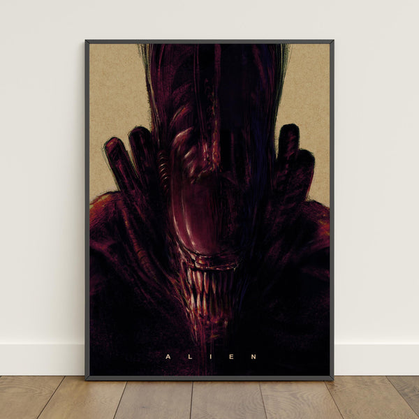 Alien Poster  Retro Print  Wall Art  Home Decor  Gift Poster  Movie Poster #3 1826041559 - Copy (2)
