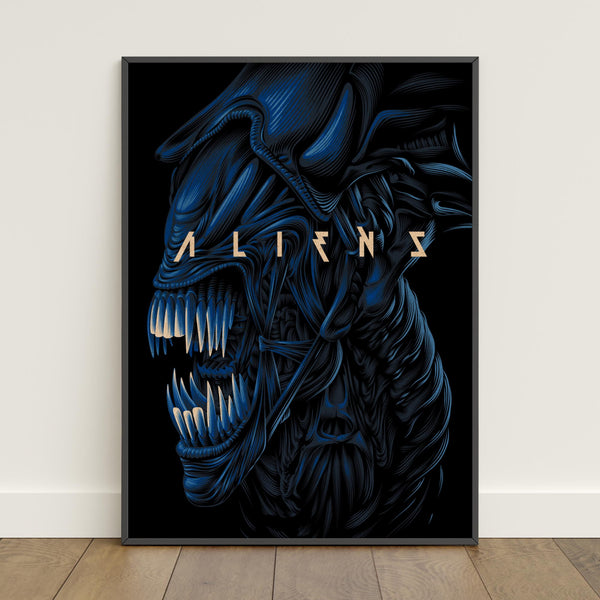 Alien Poster  Retro Print  Wall Art  Home Decor  Gift Poster  Movie Poster #3 1826041559 - Copy (3)