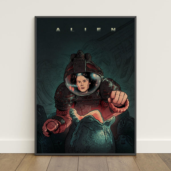 Alien Poster  Retro Print  Wall Art  Home Decor  Gift Poster  Movie Poster #3 1826041559 - Copy (7)