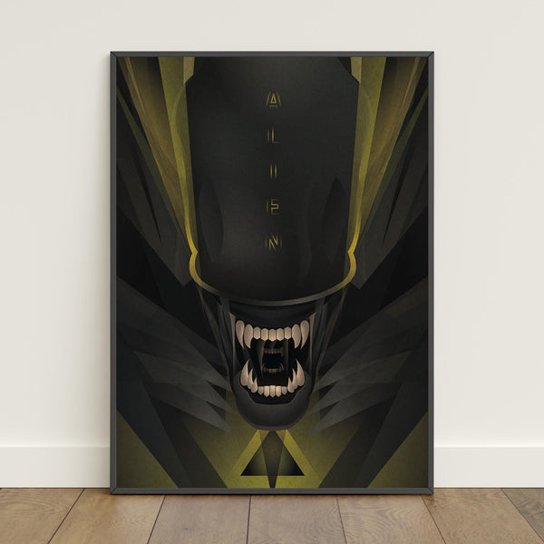 Alien Poster  Retro Print  Wall Art  Home Decor  Gift Poster  Movie Poster #3 1826041559 - Copy (8)