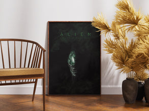 Alien Poster, Movie Print , Ridley Scott Sci-Fi ,Wall Art, Vintage Space, Digital Download 1904415731