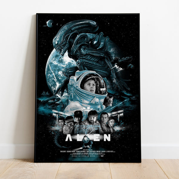 Alien Poster, Movie Print, Wall Art, Gift for Film Fans #2 1757573101 - Copy (2)