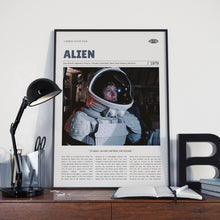 Alien, Ridley Scott, Retro Movie Poster, Custom Movie Poster Print 4421173084