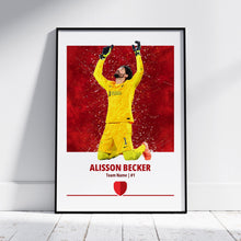 Alisson Becker Poster Football Posters, Football Prints 1889109575