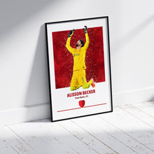 Alisson Becker Poster Football Posters, Football Prints 1889109575