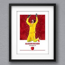 Alisson Becker Poster Football Posters, Football Prints 1889109575