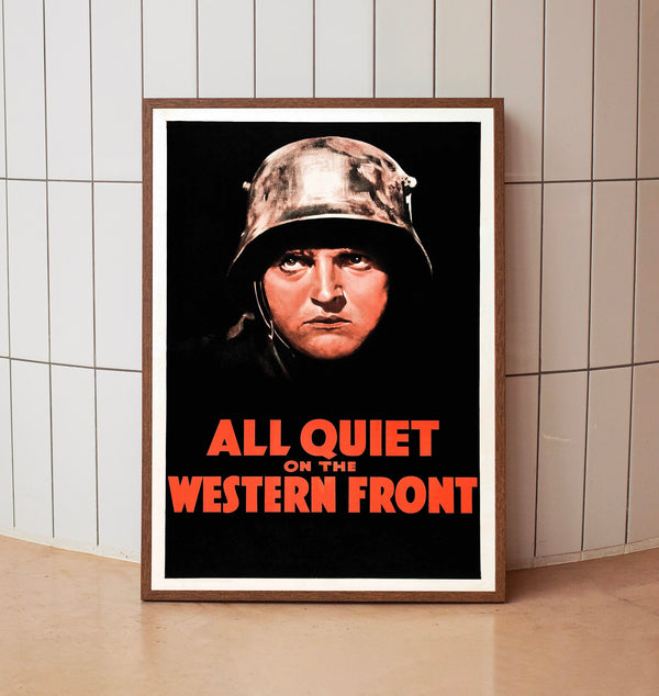 All Quiet on the Western Front 1930Poster Art Print Movie Posters Gift for Movie lovers 1