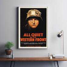 All Quiet on the Western Front 1930Poster Art Print Movie Posters Gift for Movie lovers 2