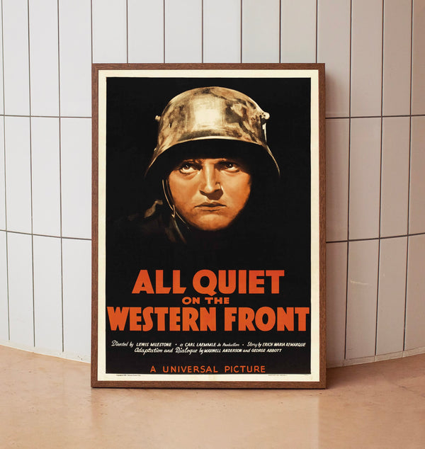All Quiet on the Western Front 1930Poster Art Print Movie Posters Gift for Movie lovers 2