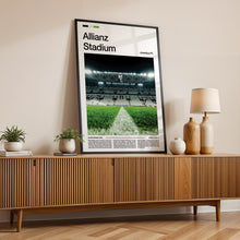 Allianz Stadium Football Poster Juventus Football Art Print 4444880045