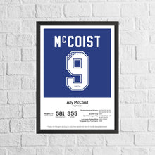Ally McCoist Rangers Legend Stats Football Print 1116635116