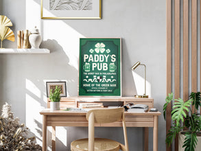 Always Sunny Movie Poster Paddys Pub Retro Kitchen Bar Sign Home Decor Wall Art Print Gift 1159080554