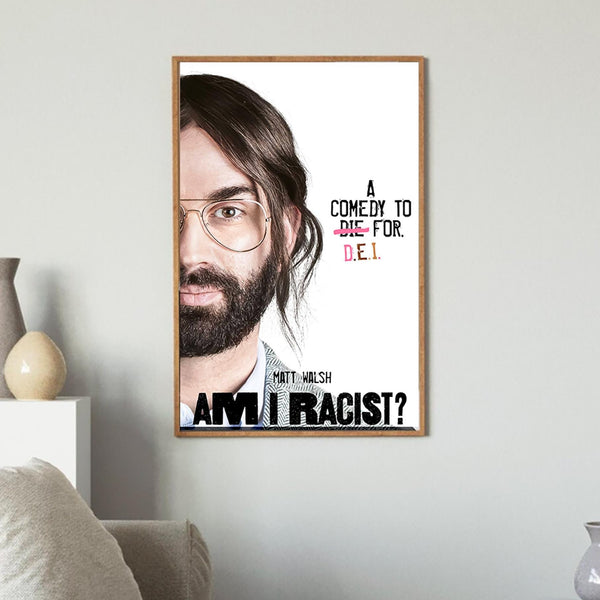 Am I Racist Movie Poster Vintage Classic Movie Poster Art Home decoration Poster Gifts High Quality Canvas Art Print 1798875737