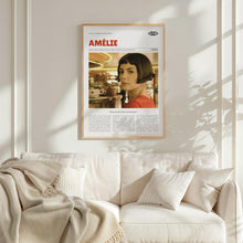 Amélie, Jean-Pierre Jeunet, Retro Movie Poster, Custom Movie Poster 4421171022