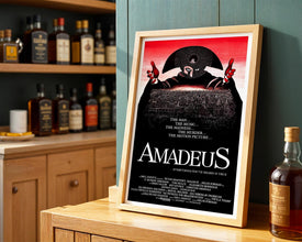 Amadeus, 1980s Drama Movie Poster, (Digital Download), Printable 710791017