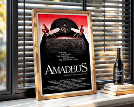 Amadeus, 1980s Drama Movie Poster, (Digital Download), Printable 710791017