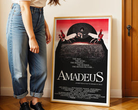Amadeus, 1980s Drama Movie Poster, (Digital Download), Printable 710791017