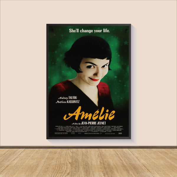 Amelie Movie Poster Print, Canvas Wall Art,  Home Decor, Movie Art, Personalized gift, Movie Print, Art Print, Film Art Poster 1558773838