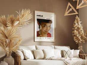 Amelie Movie Poster  Amélie Poster Print  Special Design Poster  Audrey Tautou Poster  The Fabulous Destiny of Amélie Poulain Print 1872960055
