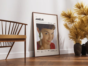 Amelie Movie Poster  Amélie Poster Print  Special Design Poster  Audrey Tautou Poster  The Fabulous Destiny of Amélie Poulain Print 1872960055