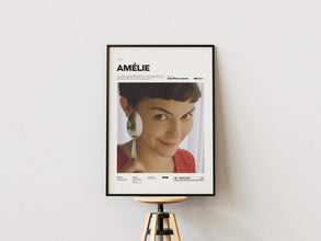 Amelie Movie Poster  Amélie Poster Print  Special Design Poster  Audrey Tautou Poster  The Fabulous Destiny of Amélie Poulain Print 1872960055