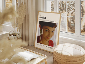 Amelie Movie Poster  Amélie Poster Print  Special Design Poster  Audrey Tautou Poster  The Fabulous Destiny of Amélie Poulain Print 1872960055