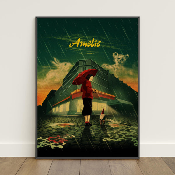 Amelie Poster  Retro Print  Wall Art  Home Decor  Gift Poster  Movie Poster 1827533277 - Copy (3)