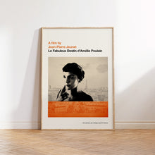 Amelie print - Movie poster, retro, mid century modern, vintage art print, minimalist 882220748