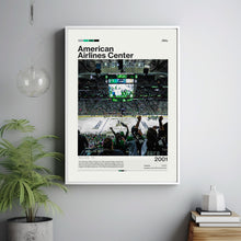 American Airlines Center Poster, Dallas Stars Poster Print, NHL Arena Poster, Hockey Fan Gift Print