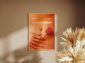 American Beauty Poster, Print Film Poster, Wall Art, Retro Vintage Poster, Gift Idea, Mena Suvari, Kevin Spacey, Angela Hayes, Sam Mendes 1876020656