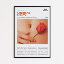 American Beauty, Sam Mendes, Retro Movie Poster, Custom Movie Poster 4421165399