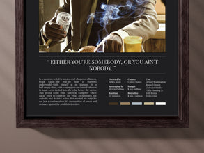 American Gangster Movie Poster  Denzel Washington  Frank Lucas  Film Quote  Vintage Minimalist Poster  Digital Download & Print Options 1675989990