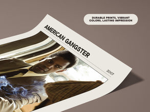American Gangster Movie Poster  Denzel Washington  Frank Lucas  Film Quote  Vintage Minimalist Poster  Digital Download & Print Options 1675989990