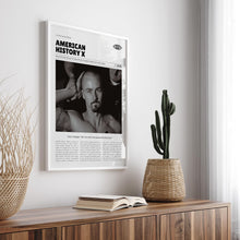 American History X, Tony Kaye, Retro Movie Poster, Custom Movie Poster 4421168328